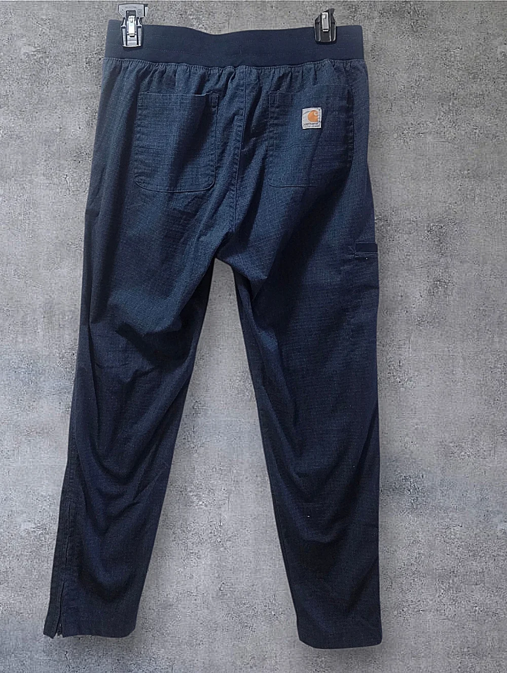 Womens Carhartt Navy Casual Utility Pants